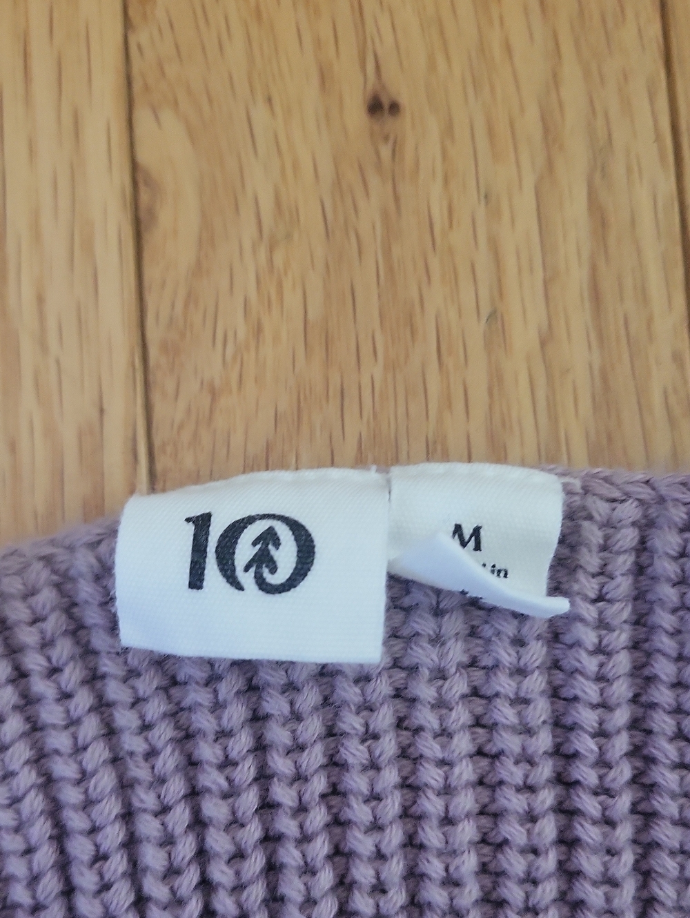 EUC 100% Organic Cotton Sweater M - Picture 2 of 10